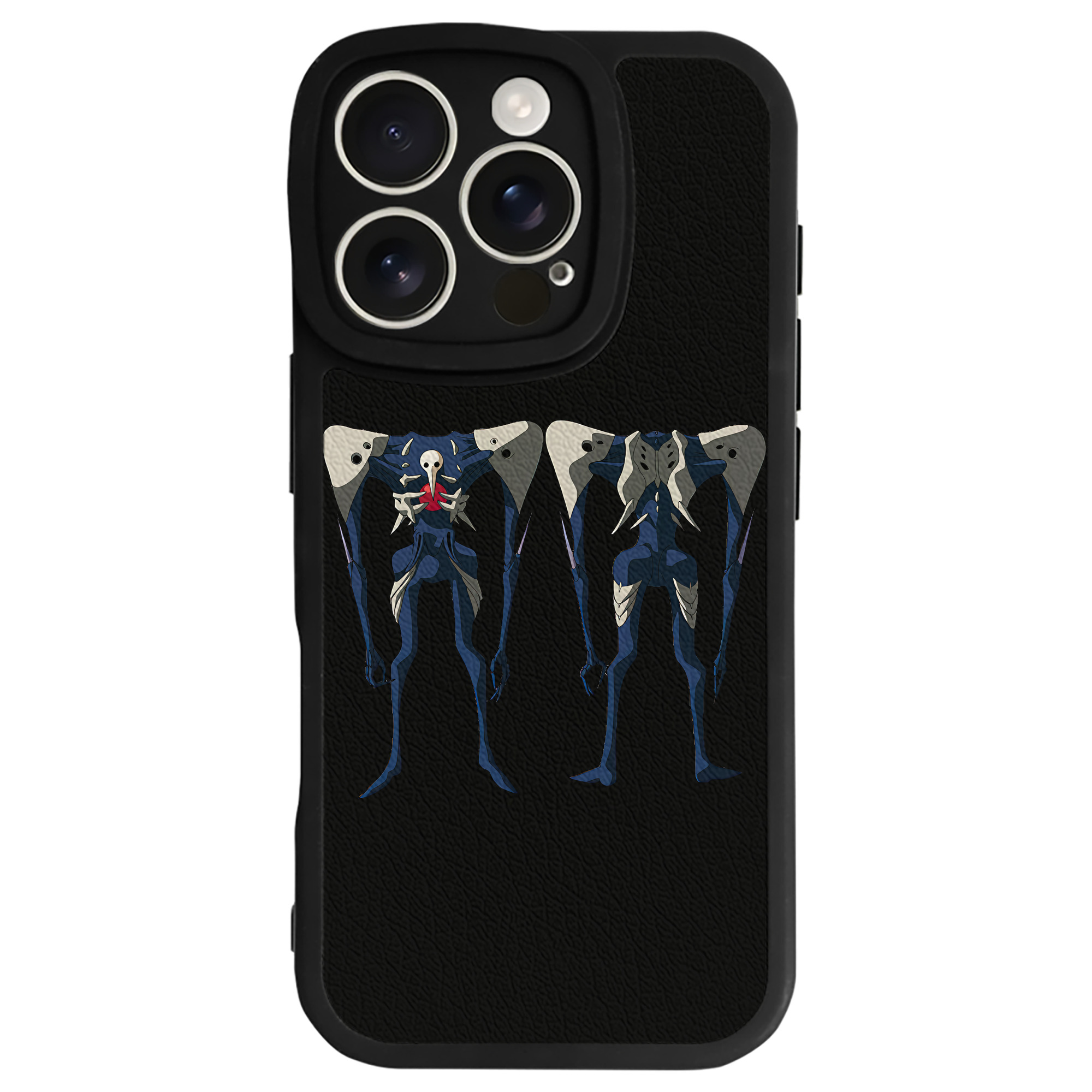（画像用） EVA 新世紀エヴァンゲリオン 【iPhone 16シリーズ対応】シリコンスマホケース（レザー調） 材質：シリコン